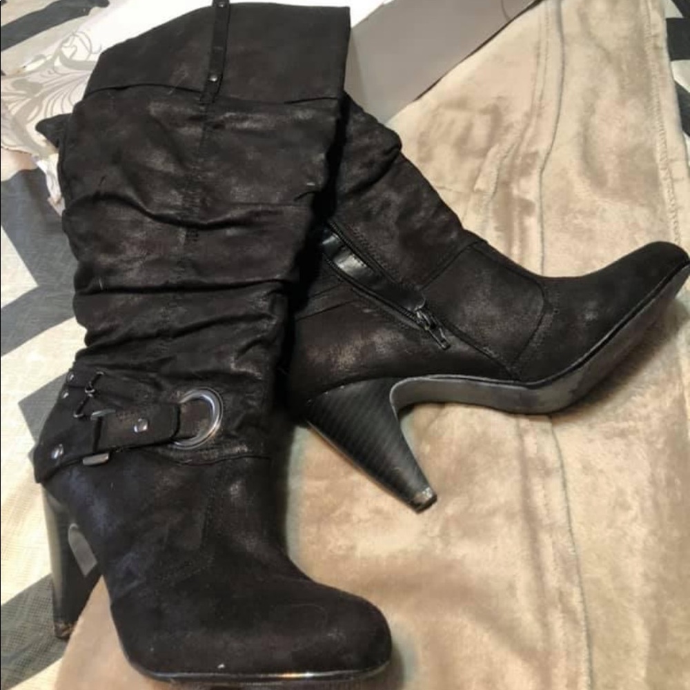 Knee high boots